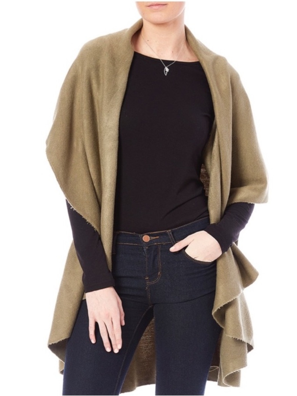Look by M Shawl Vest